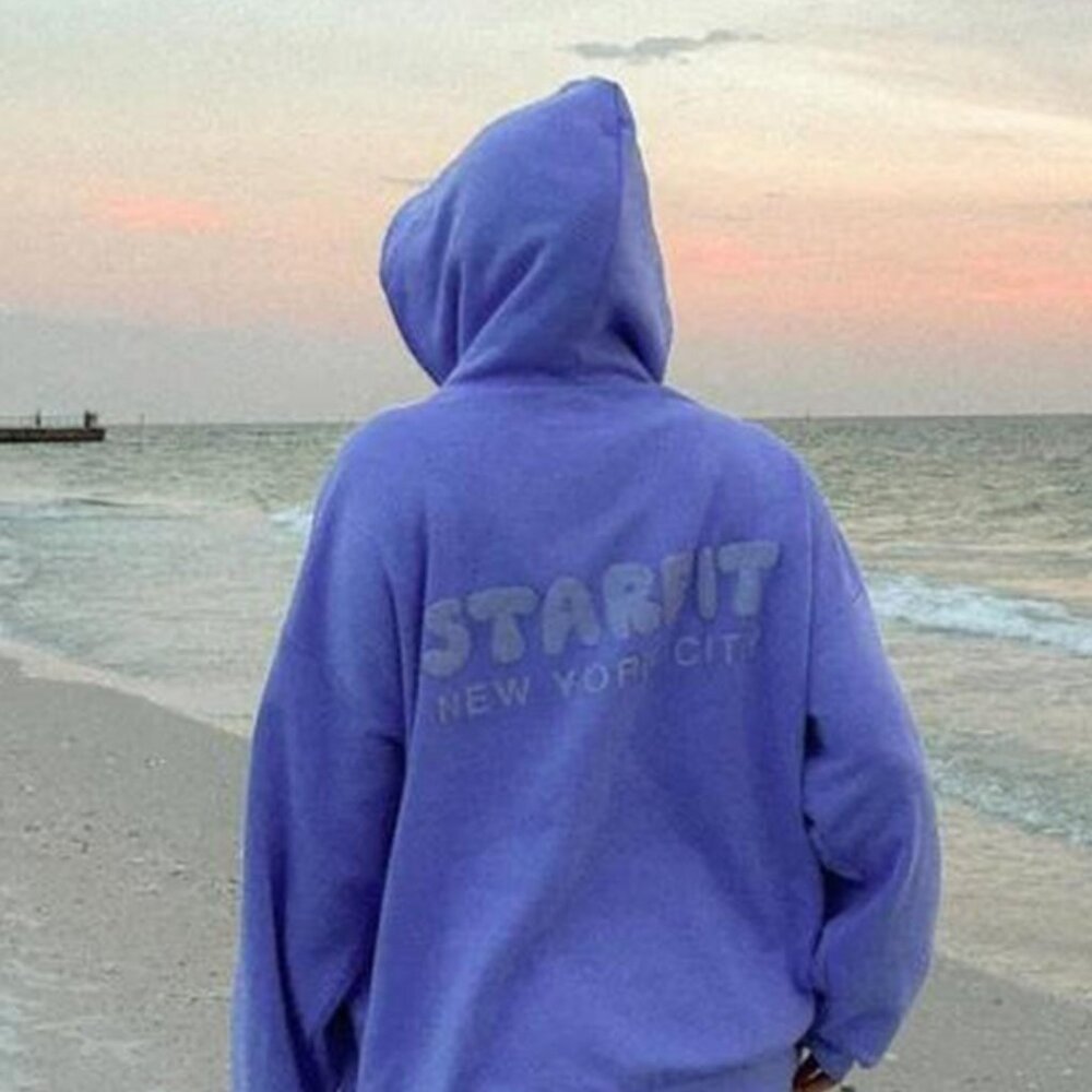 Starfit Dusk Hoodie Blue
